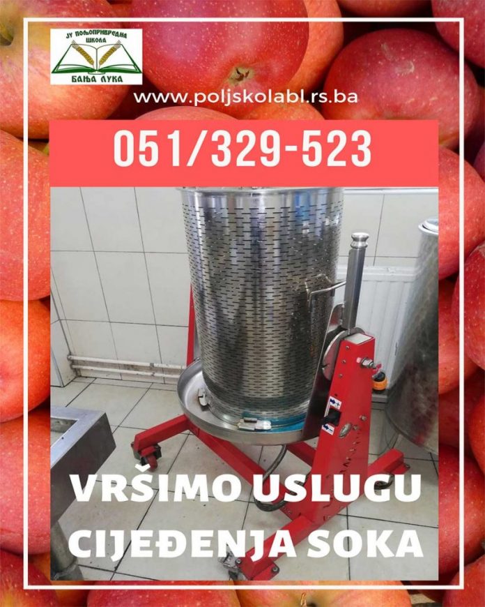 usluga cijedjenjа soka