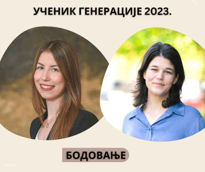 ucenik generacije 2023 bodovanje