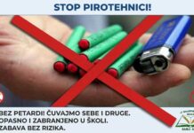 „Славимо одговорно“- пиротехничка средства нису играчке „Славимо одговорно“