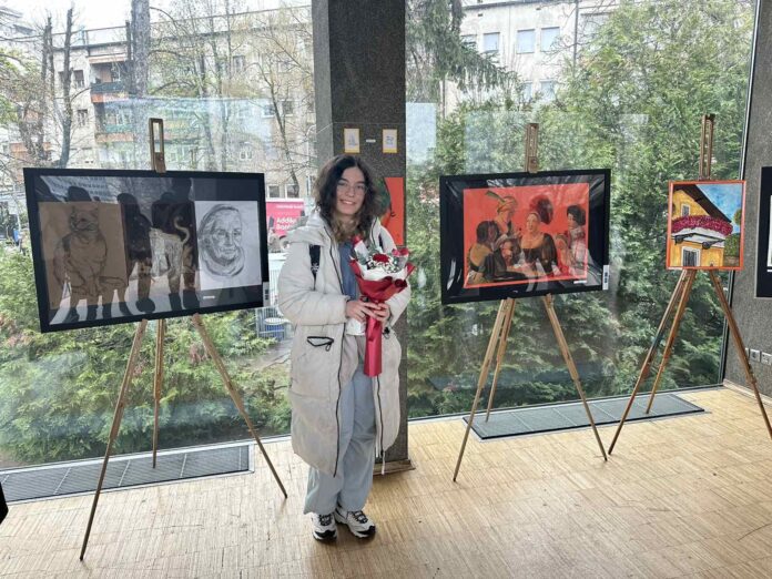 Lana Grujić prva izložba radova