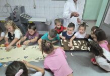 Малишани из вртића „Радост” у посјети Пољопривредној школи radost